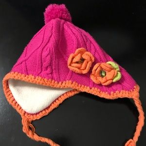 Pink 3T  toddler girl beanie 👧🏼